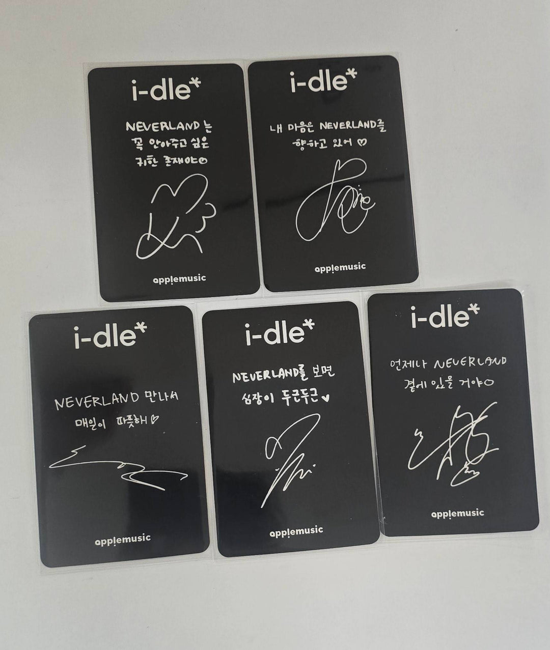 I-DLE "We are" - Apple Music Pre-Order Benefit Photocard [26.1.29]