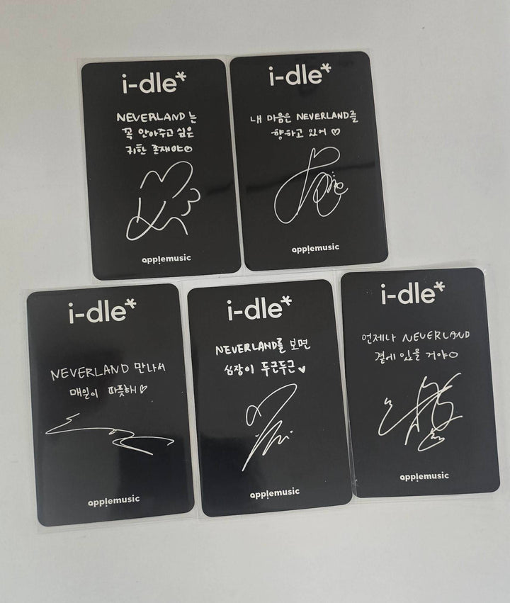 I-DLE "We are" - Apple Music Pre-Order Benefit Photocard [26.1.29]