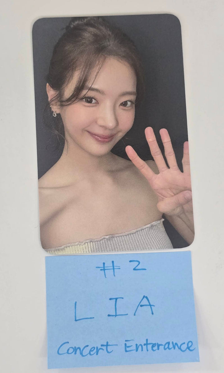 ITZY "ON AIR" - Concert Enterance Photocard [26.1.29]