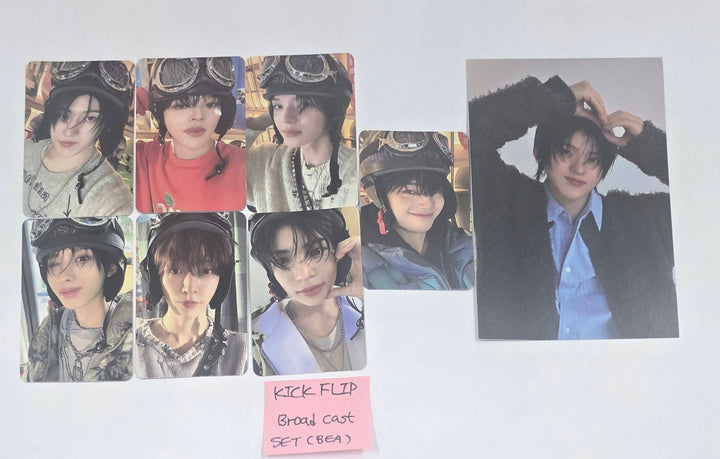 Kick Flip - Broadcast Photocards Set (7EA) & Postcard [26.2.2]