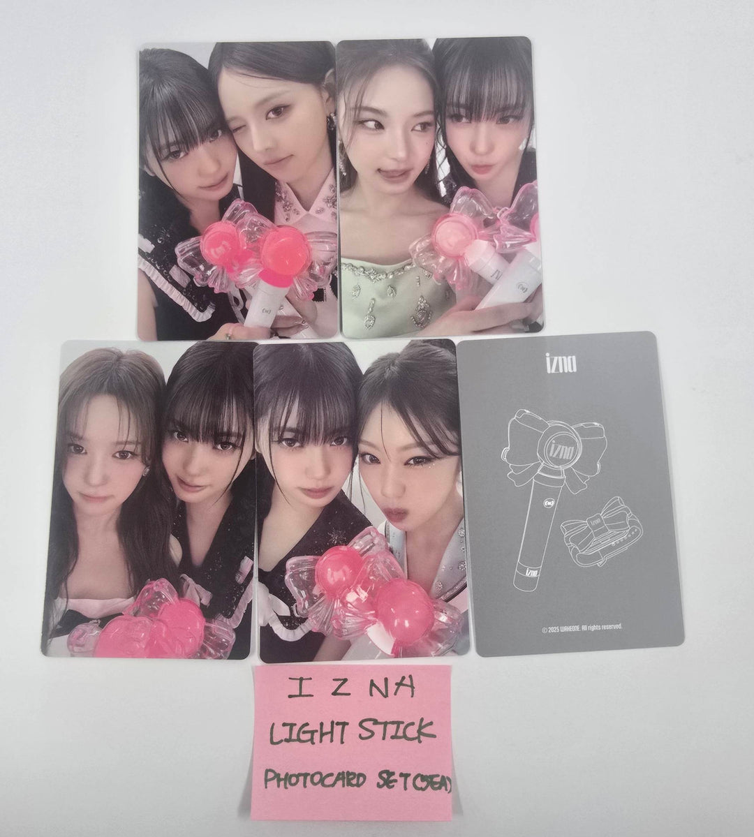 IZNA - Light Stick Photocards Set (5EA) [26.2.2]