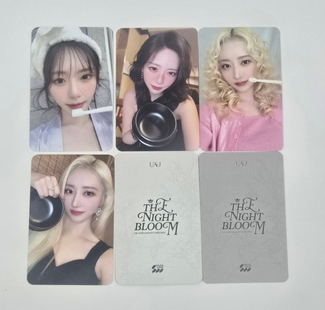 UAU "THE NIGHT BLOOM" 2026 SEASON’S GREETINGS - Soundwave Event Photocard [26.2.2]