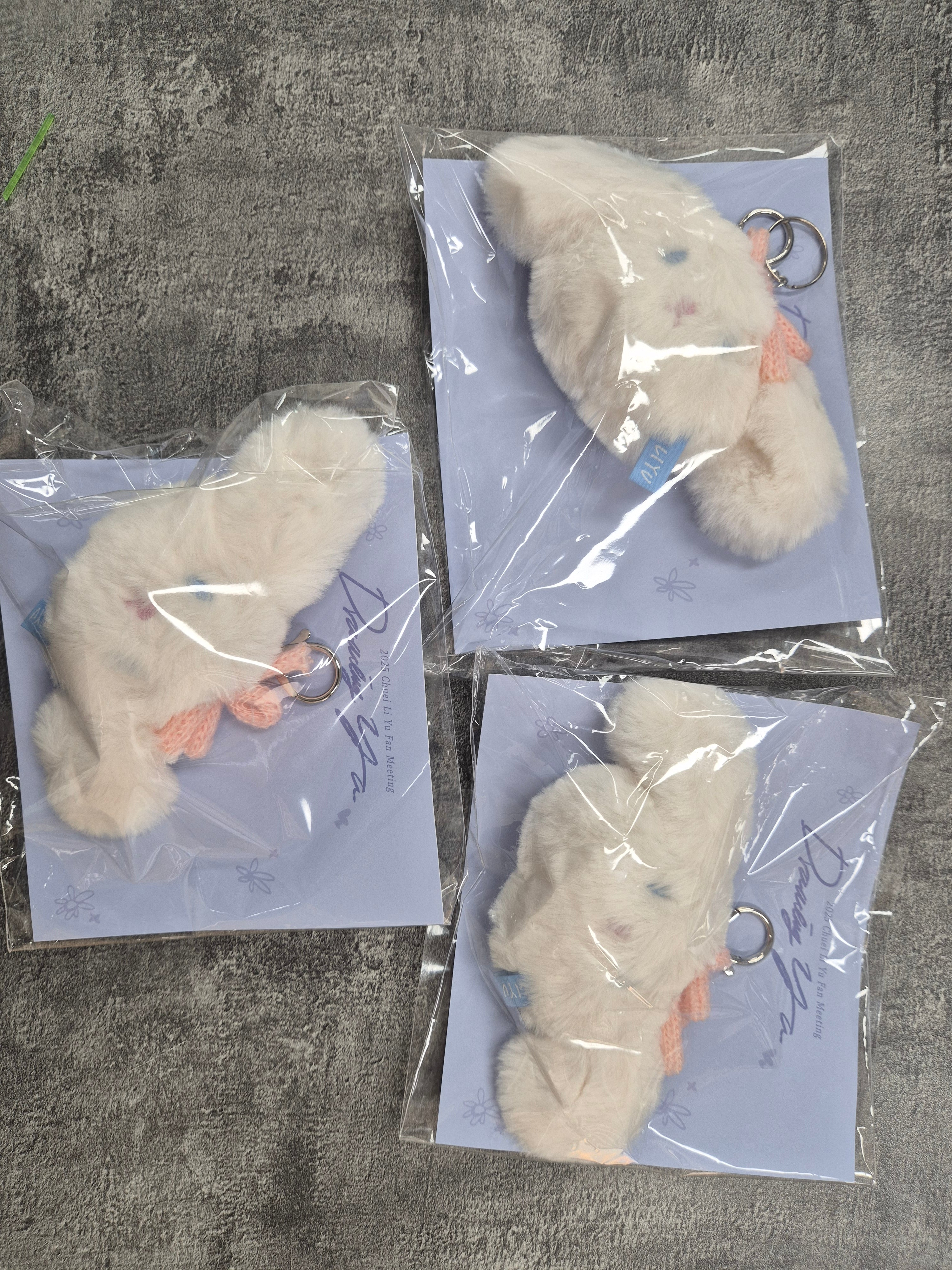 CHUEI LI YU- FanMeeting 'Drawing YU' OFFICIAL MD (Mini Doll Keyring) [26.02.24]