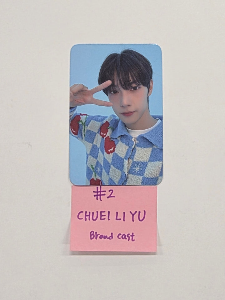 CHUEI LI YU(of BOYS II PLANET) - Broadcast Photocard [26.03.09]