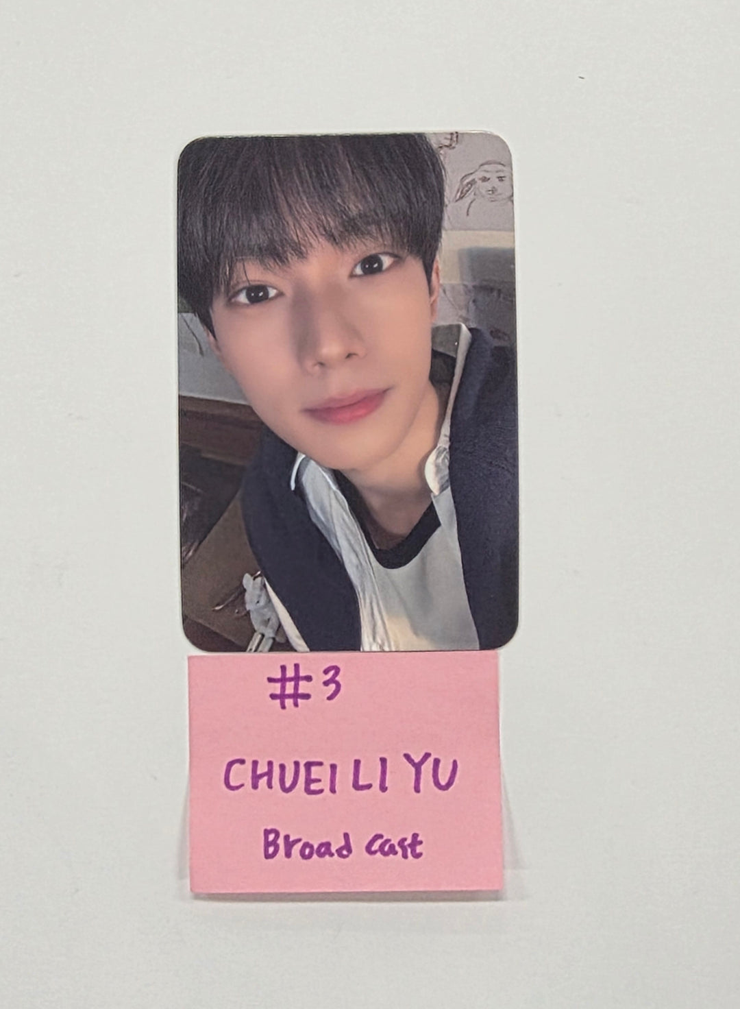 CHUEI LI YU(of BOYS II PLANET) - Broadcast Photocard [26.03.09]