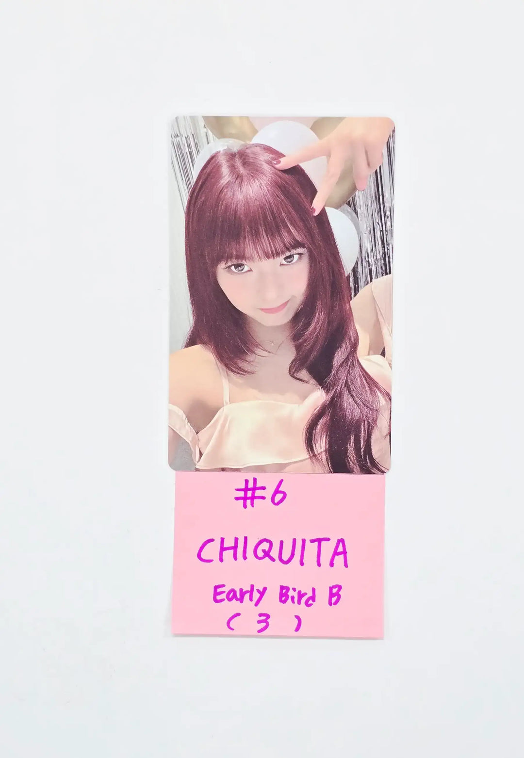 BABYMONSTER "CHOOM" - Weverse Shop Early Bird Event Photocard (B Ver.) [26.05.13]