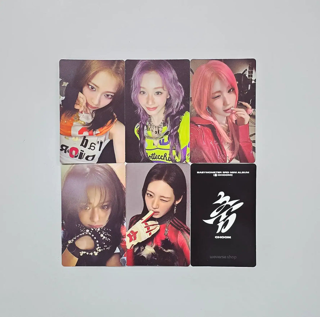 BABYMONSTER "CHOOM" - Weverse Shop Pre-Order Benefit Photocard [26.05.13]