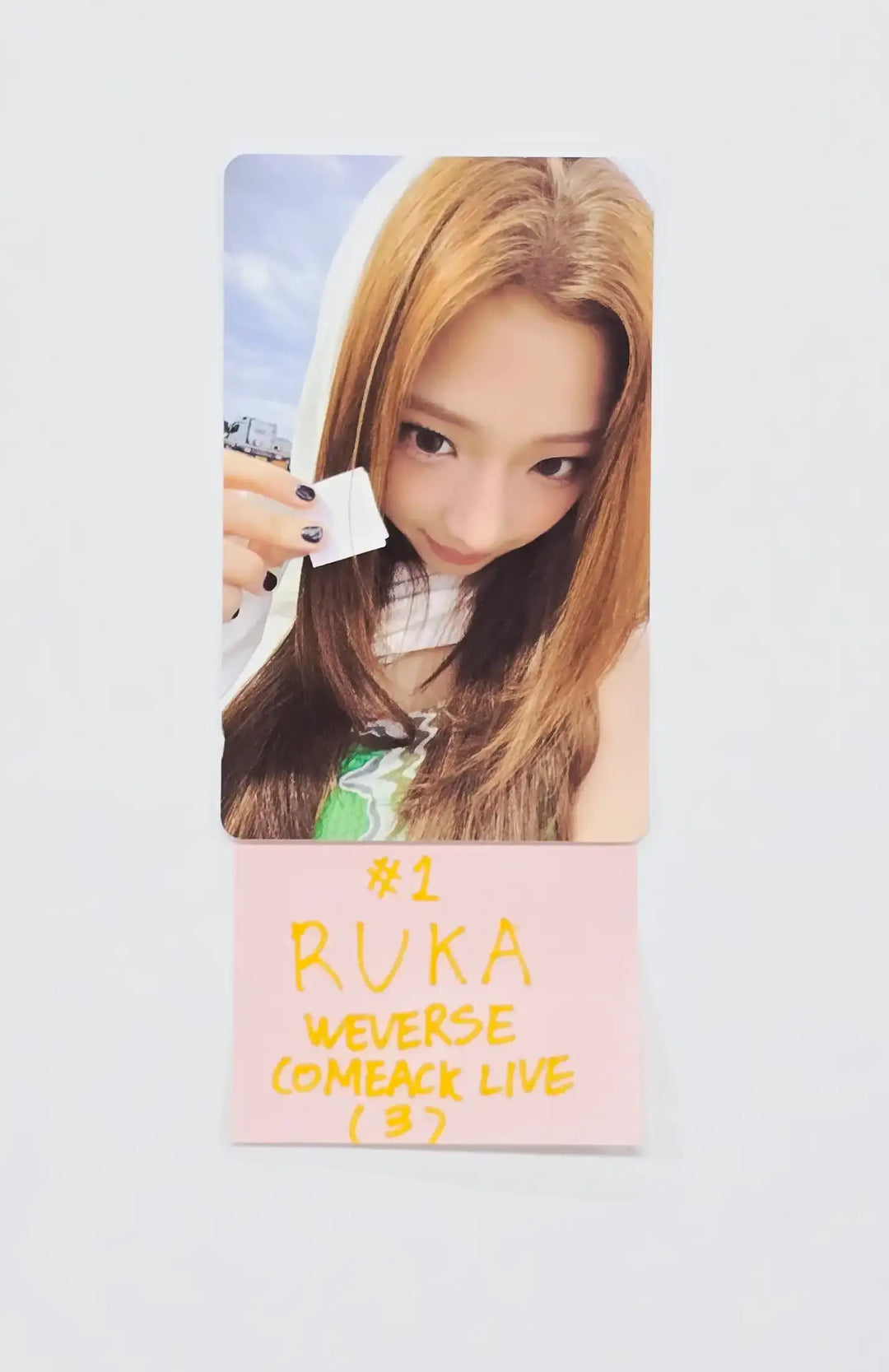 BABYMONSTER "CHOOM" - Weverse Shop Comeback Live Event Photocard, Sticker Set [26.05.13]