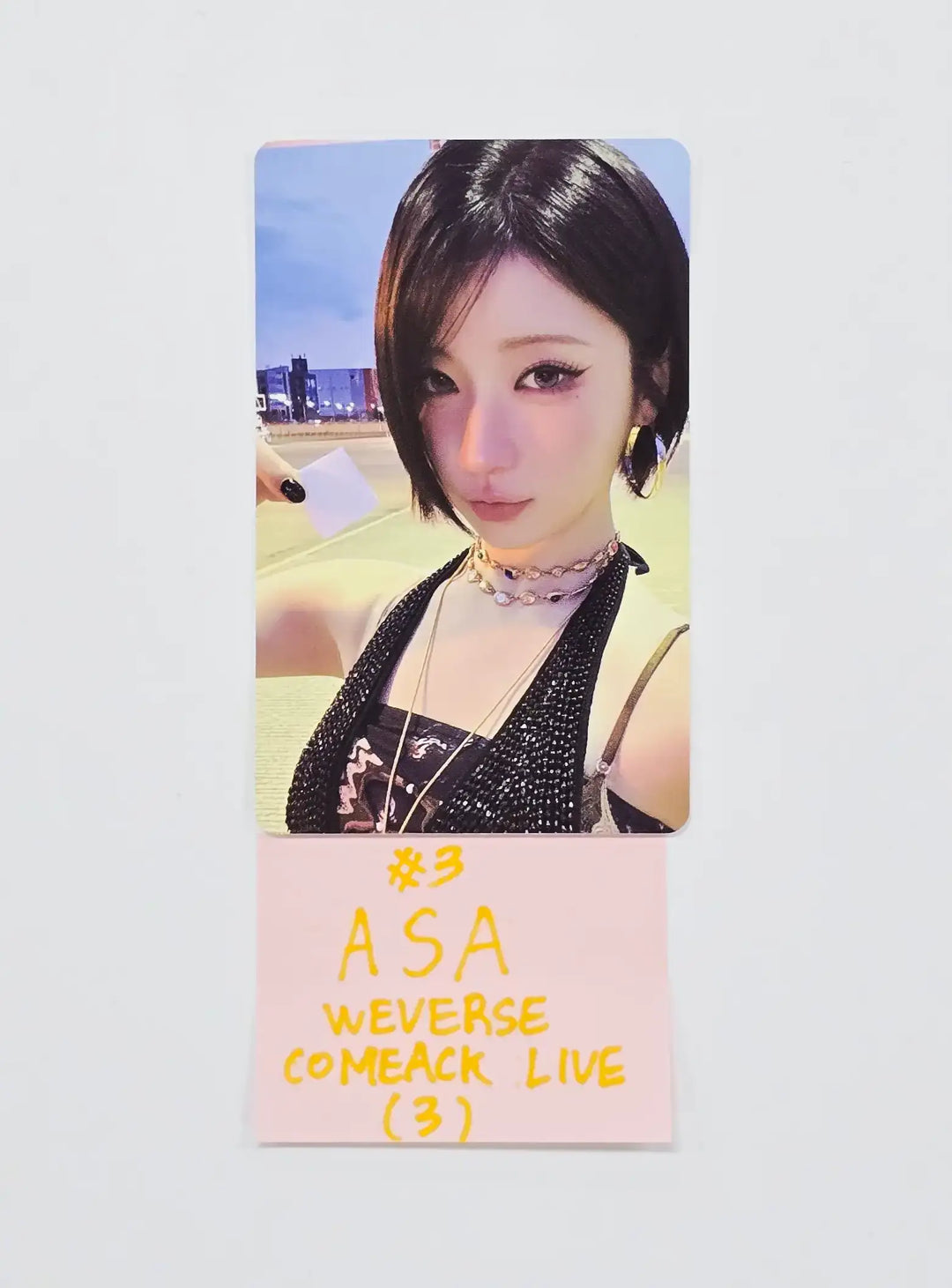 BABYMONSTER "CHOOM" - Weverse Shop Comeback Live Event Photocard, Sticker Set [26.05.13]