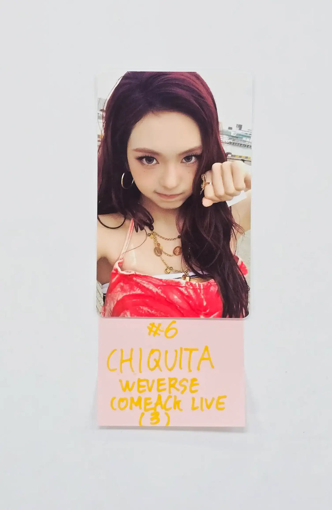 BABYMONSTER "CHOOM" - Weverse Shop Comeback Live Event Photocard, Sticker Set [26.05.13]
