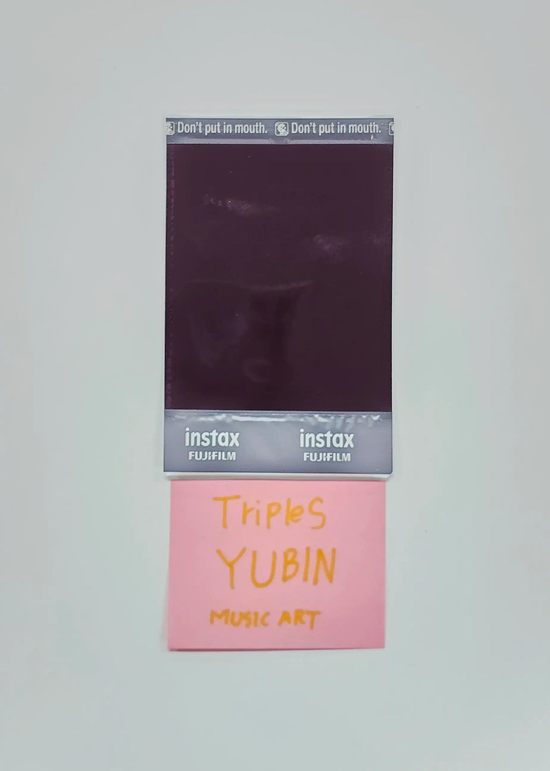 YUBIN (of TripleS) - Hand Autographed(Signed) Polaroid [26.05.13]