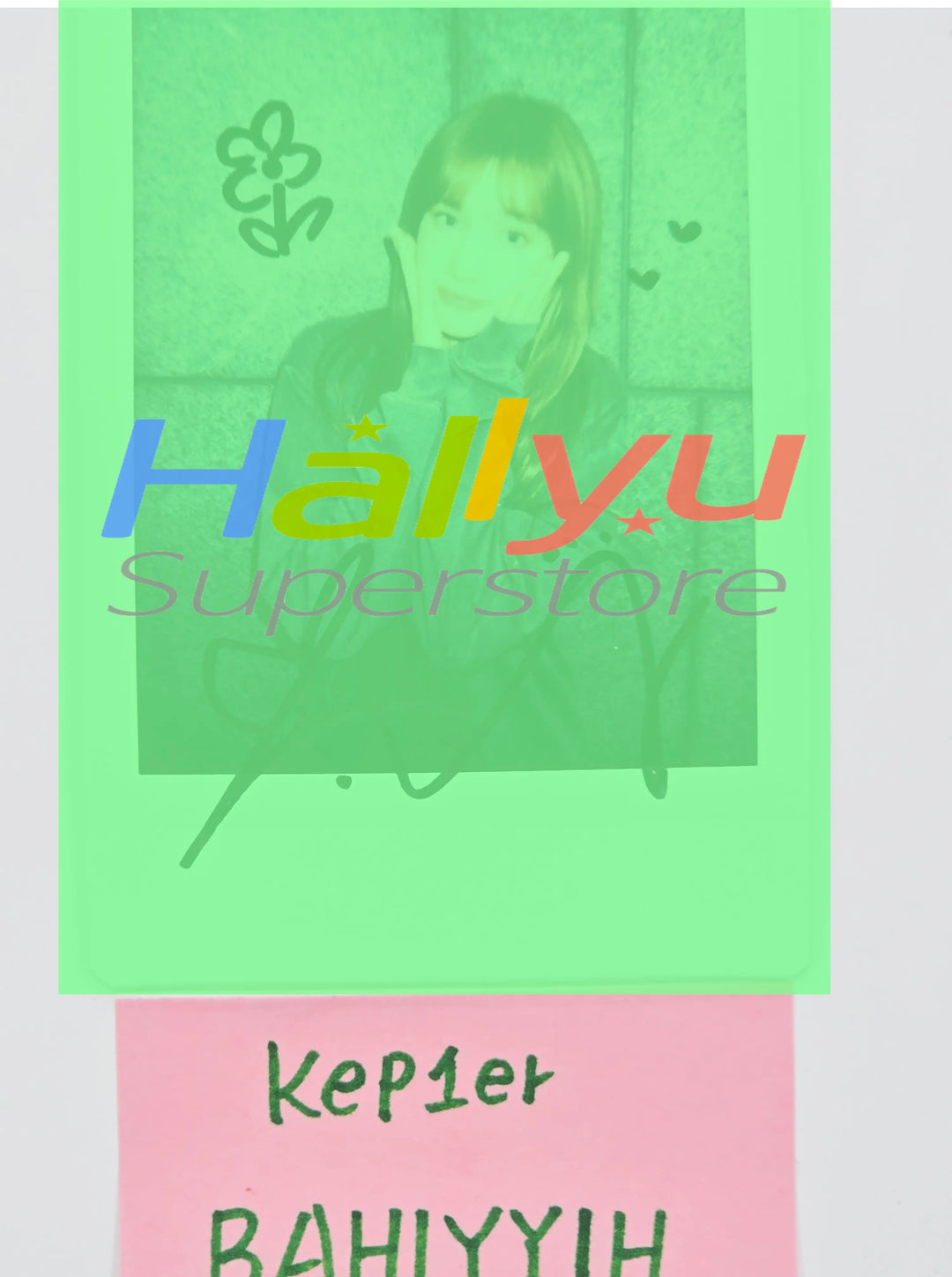BAHIYYIH (of Kep1er) - Hand Autographed(Signed) Polaroid [26.05.13]