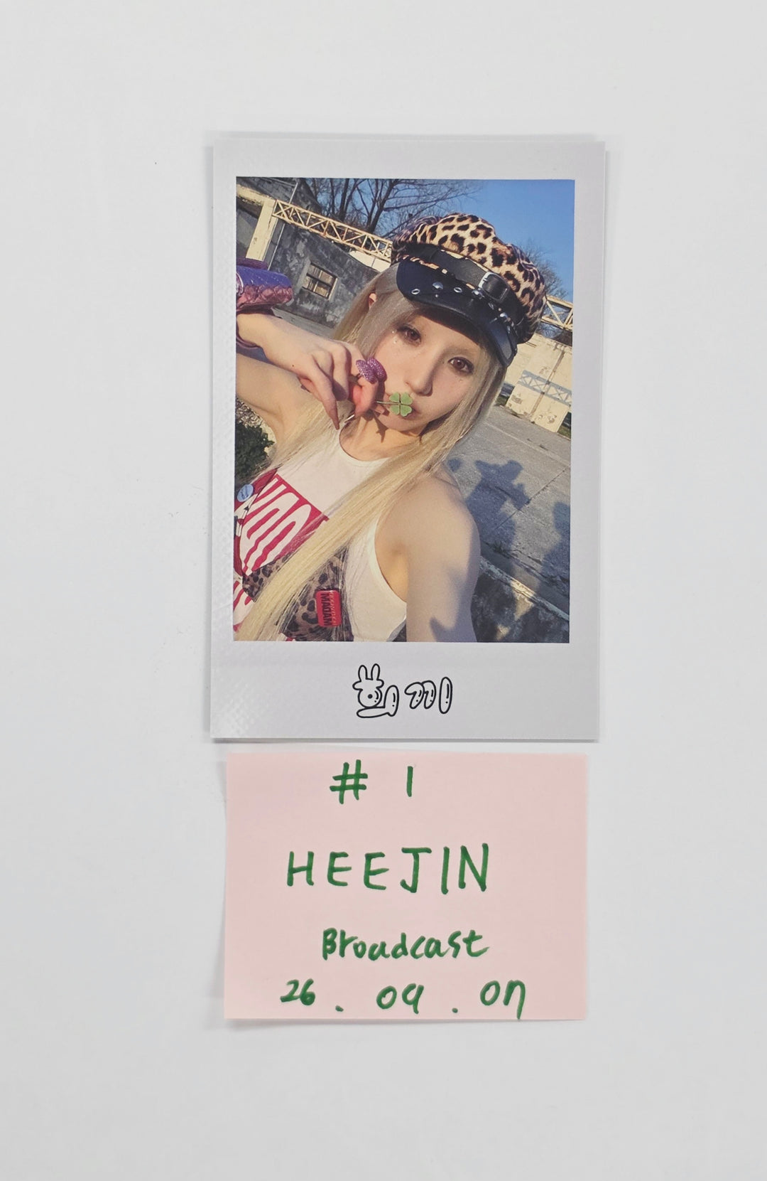 ARTMS "Icarus" - Broadcast Polaroid type Photocard [26.09.07]