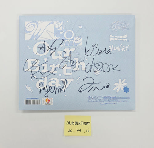 OURBIRTHDAY "Our Birthday" - Hand Autographed(Signed) Promo Album [26.09.10]