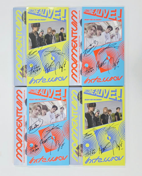 hrtz.wav "The Second Wave : MOMENTUM" - Hand Autographed(Signed) Promo Album [26.09.10]