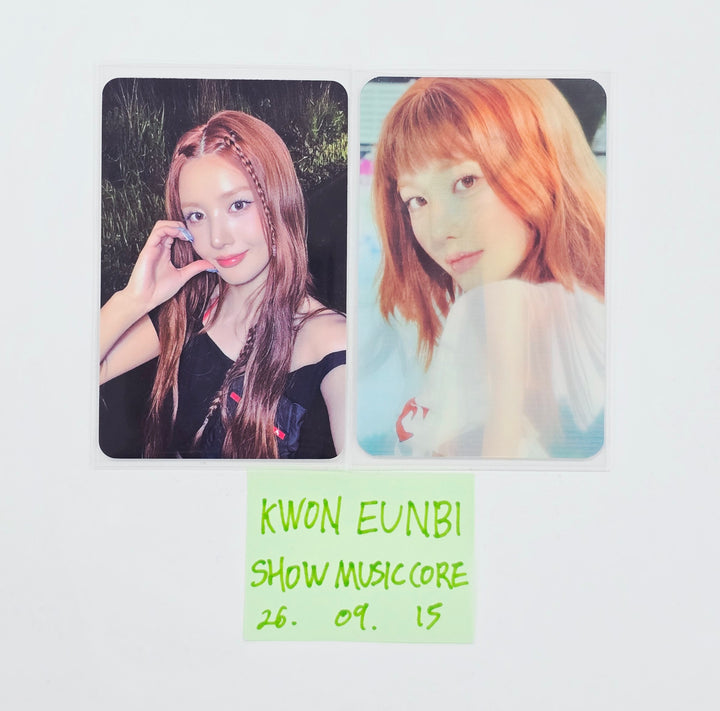 KWON EUNBI - SHOW MUSIC CORE Broadcast Photocard [26.09.15]