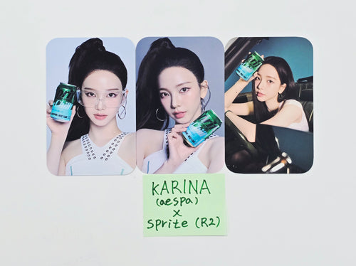 Karina (of aespa) - Sprite Event Photocards Set (3ea) [26.09.15]