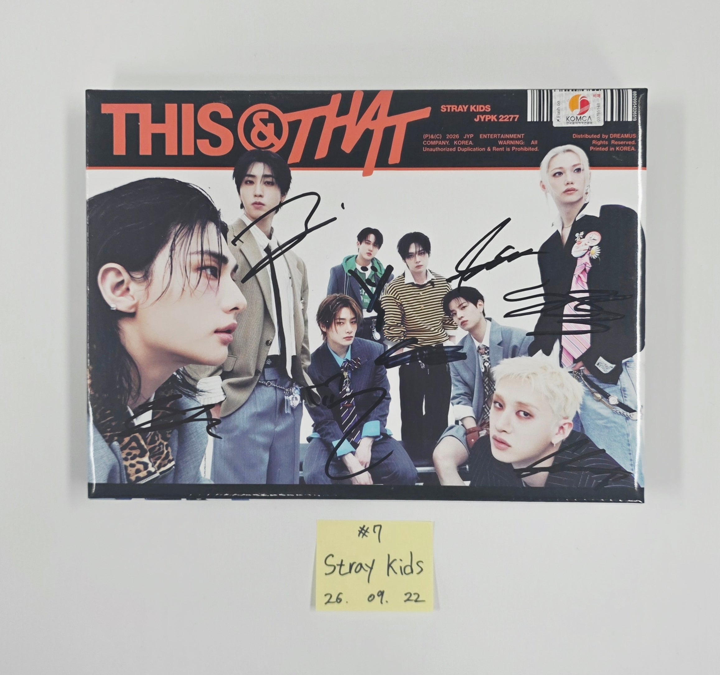 全員サインあり　Stray Kids アルバム など　まとめ売り Stray Kids 