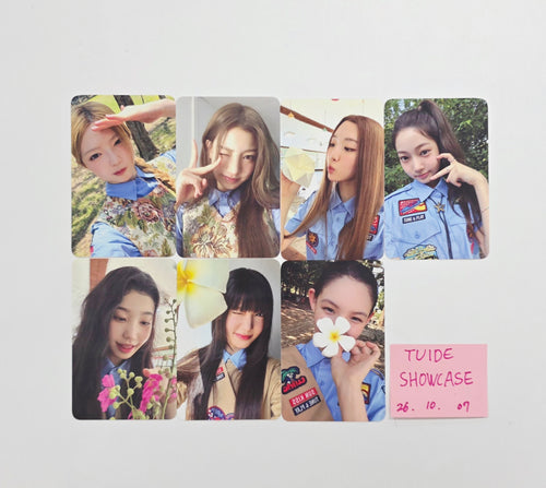 TUIDE The 1st EP "TUNE & PLAY" - Debut Showcase Photocard Set(7ea) [26.10.07]