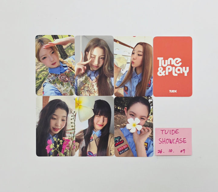 TUIDE The 1st EP "TUNE &amp; PLAY" - Debut Showcase Photocard Set(7ea) [26.10.07]