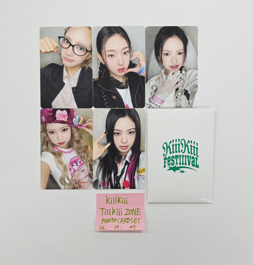 KiiiKiii - 2026 KiiiKiii FAN CONCERT "KiiiKiii FesTiiival" 1st day Venue Entry Photocard Set (5ea) [26.10.07]