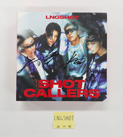 LNGSHOT "SHOT CALLERS" - Hand Autographed(Signed) Promo Album [26.10.26]