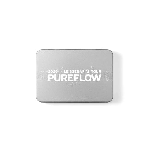 [Pre-Order] LE SSERAFIM - 2026 LE SSERAFIM TOUR ‘PUREFLOW’ Official MD (Tin case Sticker Set)