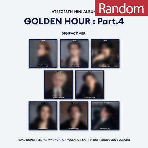 ** ATEEZ GOLDEN HOUR : Part.4 (DIGIPACK VER.) [Random / Set]
