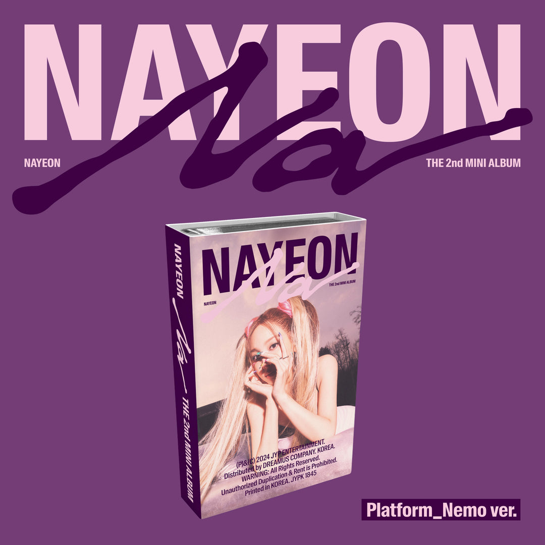 [TWICE] NAYEON THE 2nd MINI ALBUM 'NA' (Platform_Nemo ver.)