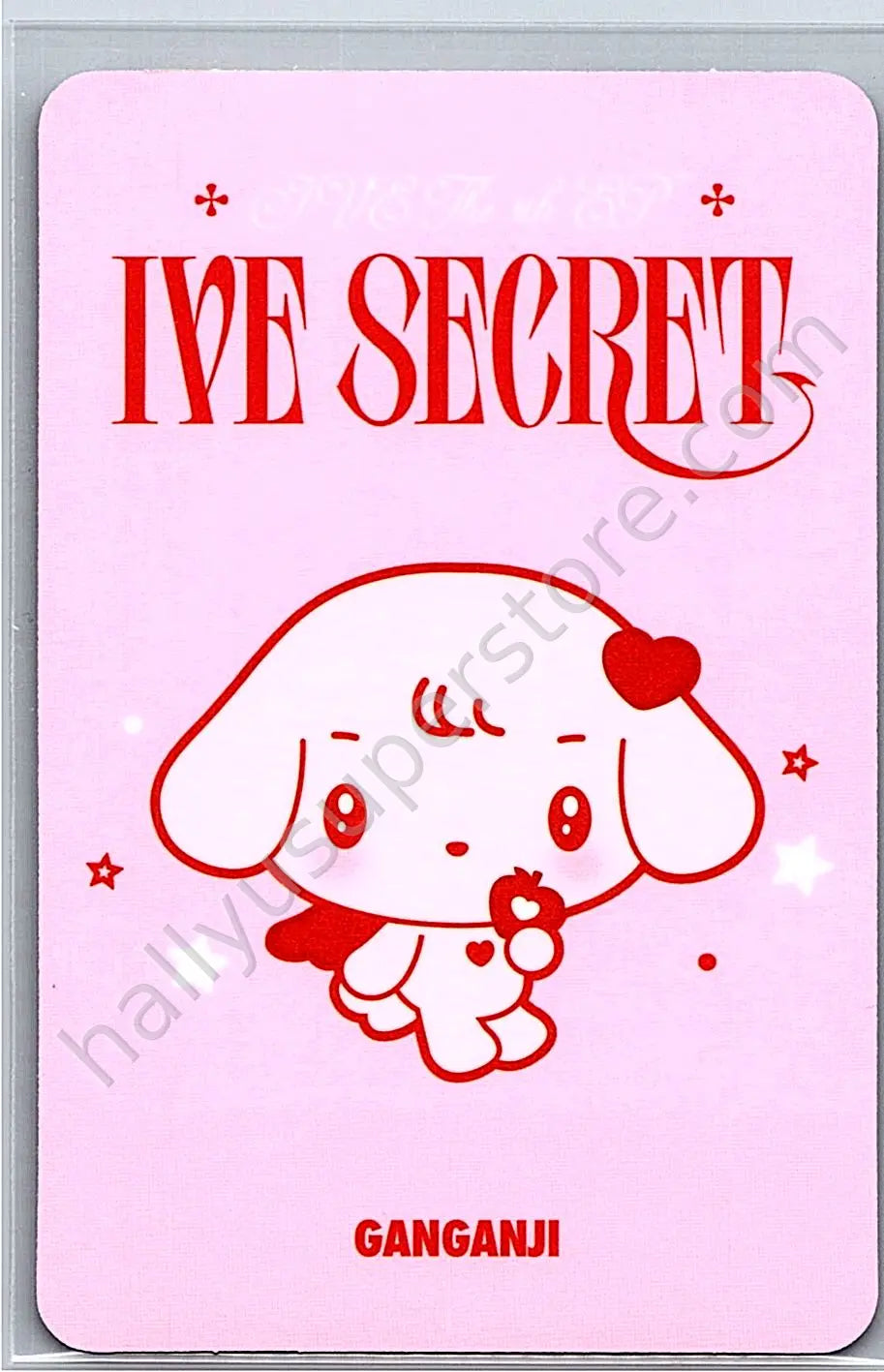 IVE - Yujin - IVE SECRET album photocard evil cupid version