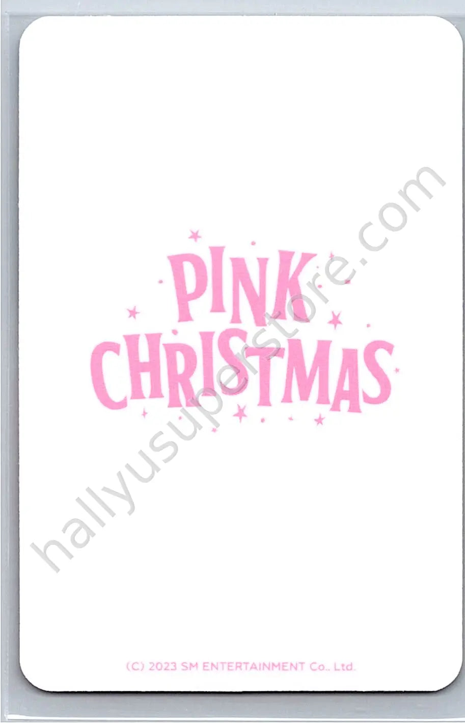 RIIZE  - Anton - 2023 Pink Christmas merch photocard trading card