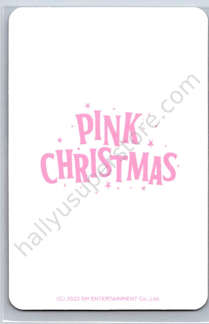 RIIZE  - Anton - 2023 Pink Christmas merch photocard trading card