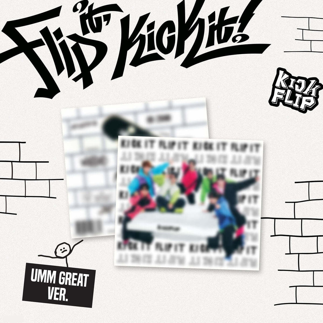 ** KickFlip - 1st Mini Album "Flip it, Kick it!" [Umm Great ver.]