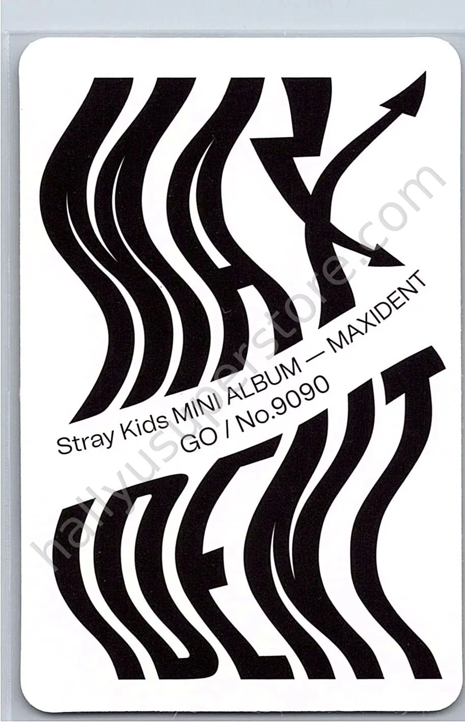 Stray Kids - Hyunjin - Maxident album photocard go version