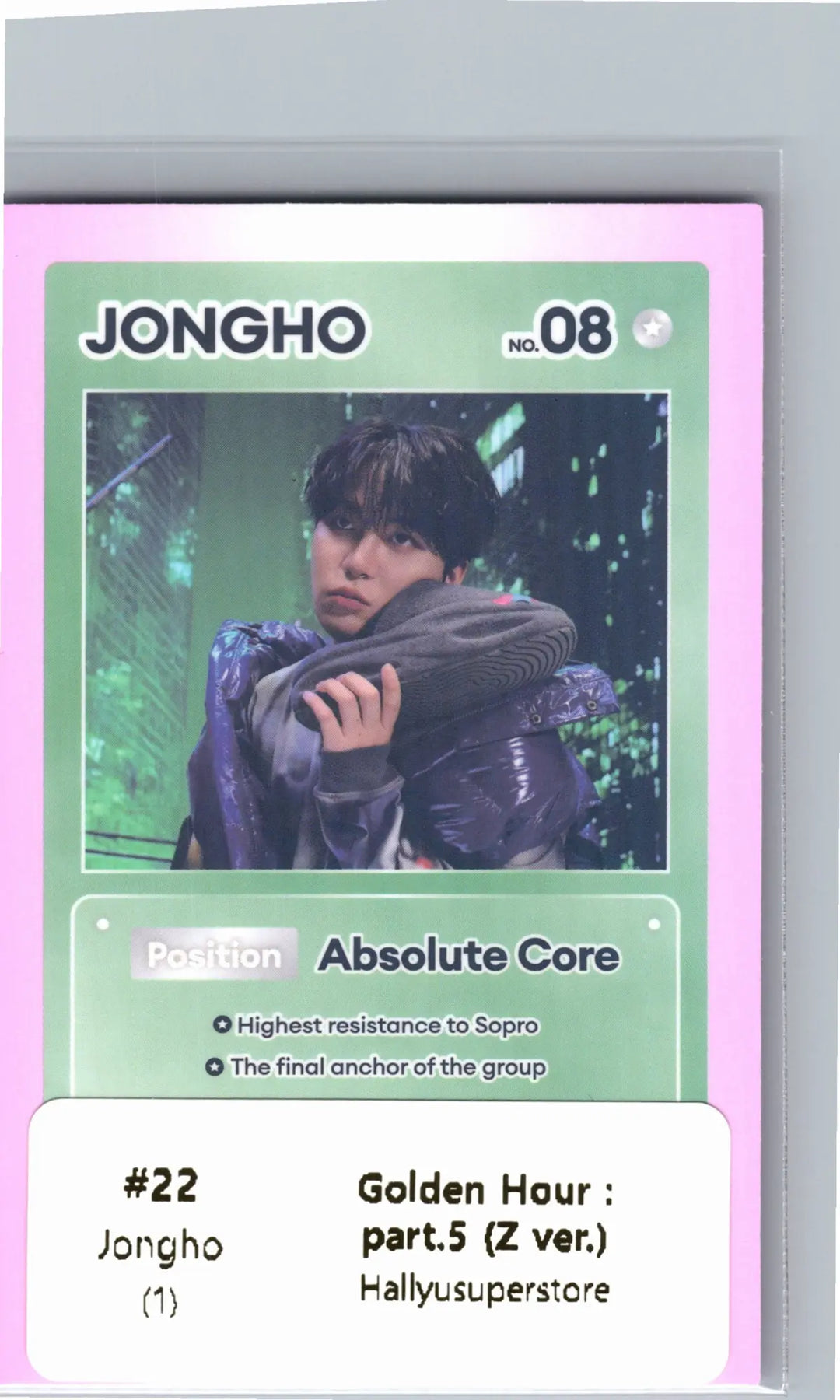 ATEEZ "GOLDEN HOUR : Part.5" - Official Photocard (Z ver.) [26.06.26]