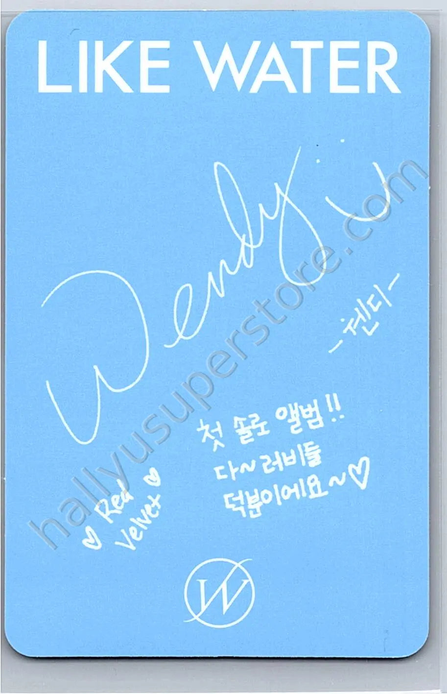 Red Velvet - Wendy - Like Water