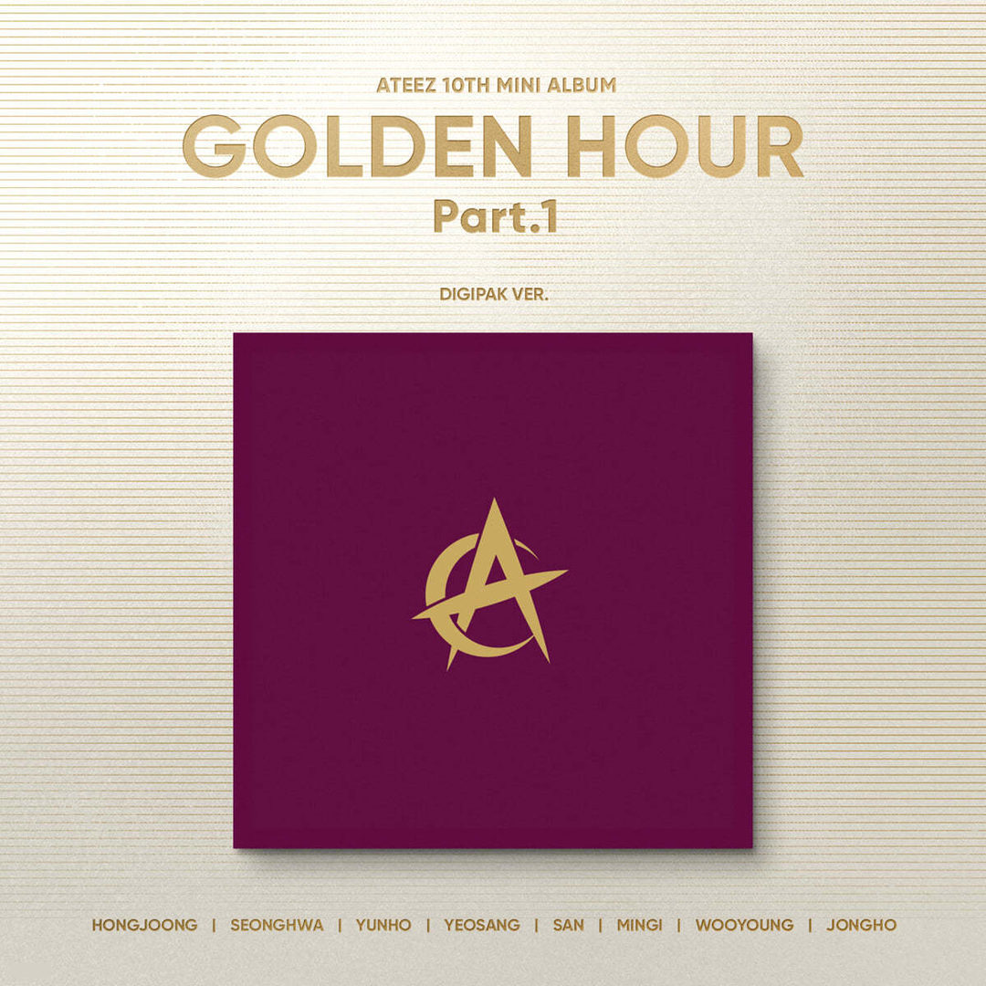 [Pre-Order] ATEEZ - "GOLDEN HOUR : Part.1" (Digipack Ver.) [Random]