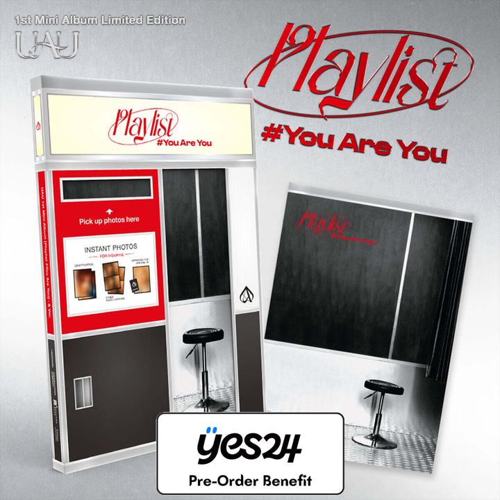 **[Pre-Order] UAU - Mini 1st "Playlist #You Are You"+ Pre-Order Benefit [LIMITED & ver.] (Copy)