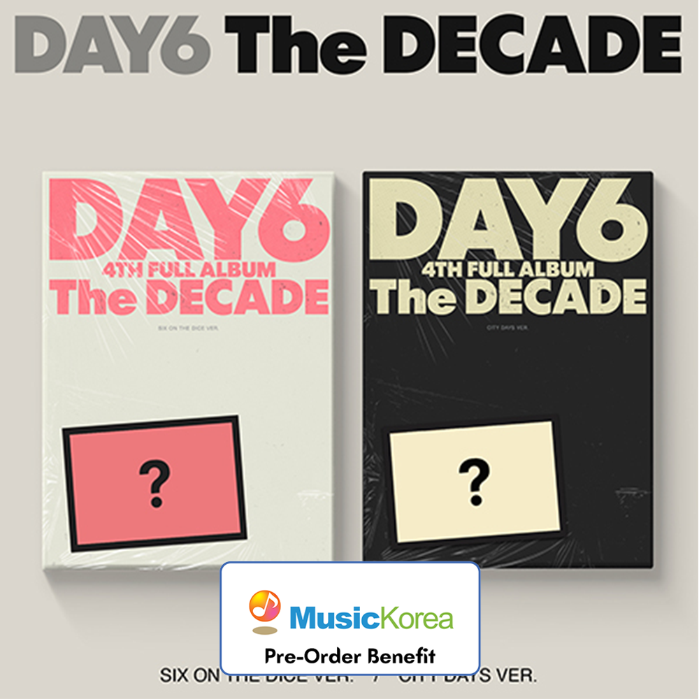 **[Pre-Order] DAY6  - 4th The DECADE  (Standard ver.)(Random,Set)  + Pre-Order Benefit