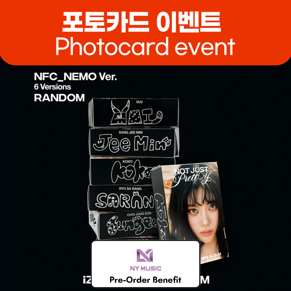 **[Pre-Order] izna- 2nd "Not Just Pretty"  (NFC_Nemo Ver.) +Pre-Order Benefit