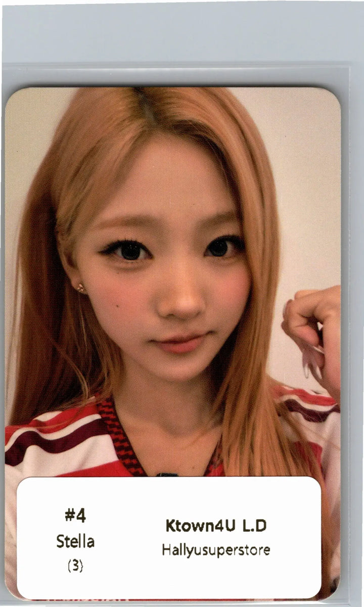 Hearts2Hearts "Lemon Tang" - Ktown4U Lucky Draw Event Photocard [26.07.01]