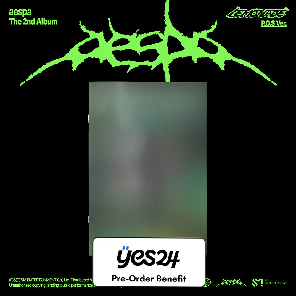 [Pre-Order] AESPA - THE 2nd Album [LEMONADE] + Pre-Order Benefit (Choose Version)
