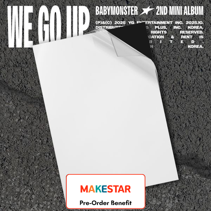 [Pre-Order] BABYMONSTER  -2nd MINI ALBUM [WE GO UP] +Pre-Order Benefit (WE Ver.) (2)