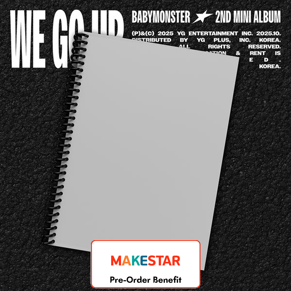 [Pre-Order] BABYMONSTER  -2nd MINI ALBUM [WE GO UP] +Pre-Order Benefit (GO Ver.) (2)