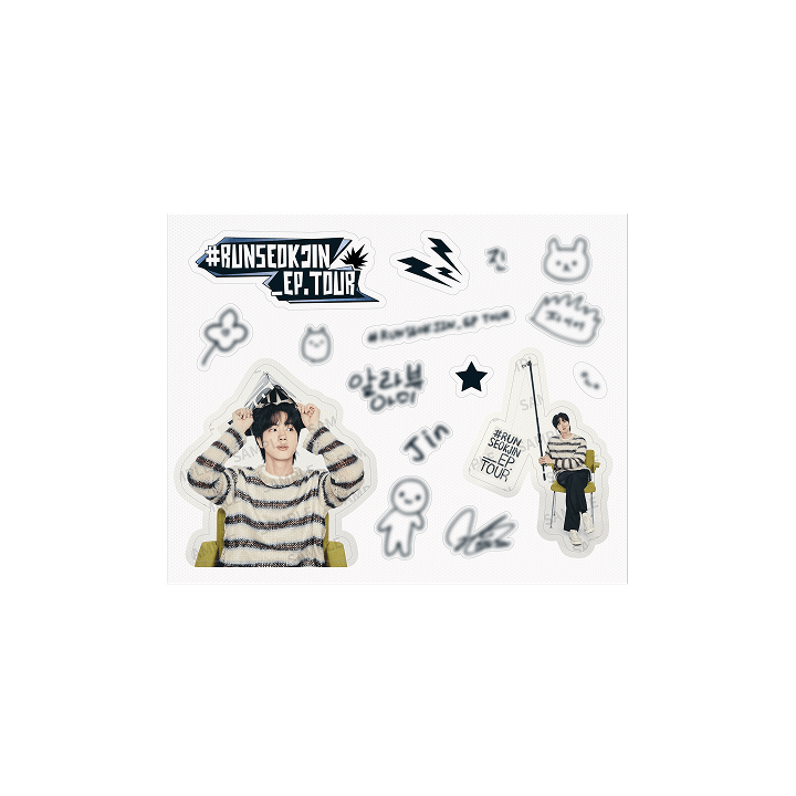 **[PRE-ORDER] JIN (of BTS) - "#RUNSEOKJIN_EP.TOUR" Official MD (2)