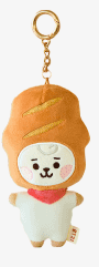 BT21 - BABY PLUSH KEYRING BAKERY SHOP (Choose Member)**