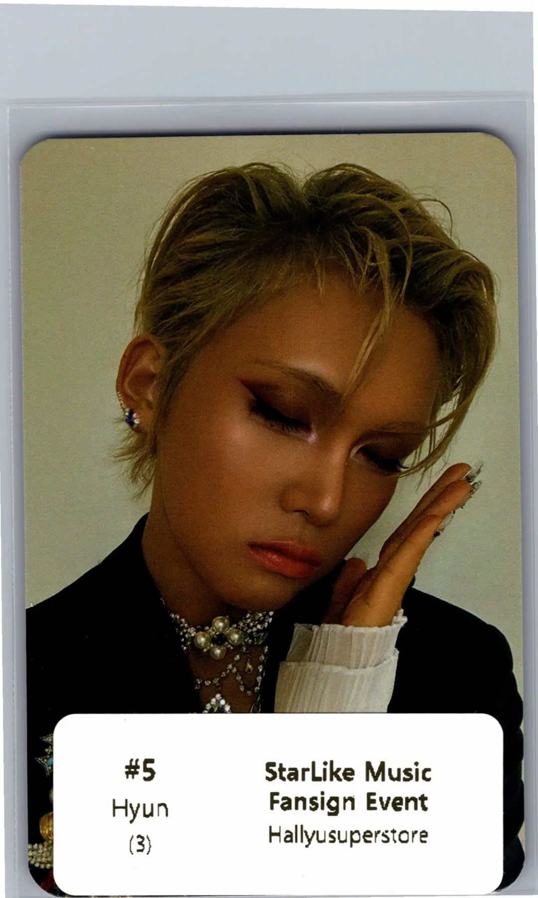 XLOV "I,God" - Star Like Muisc Fansign Event Photocard R2 [26.07.02]