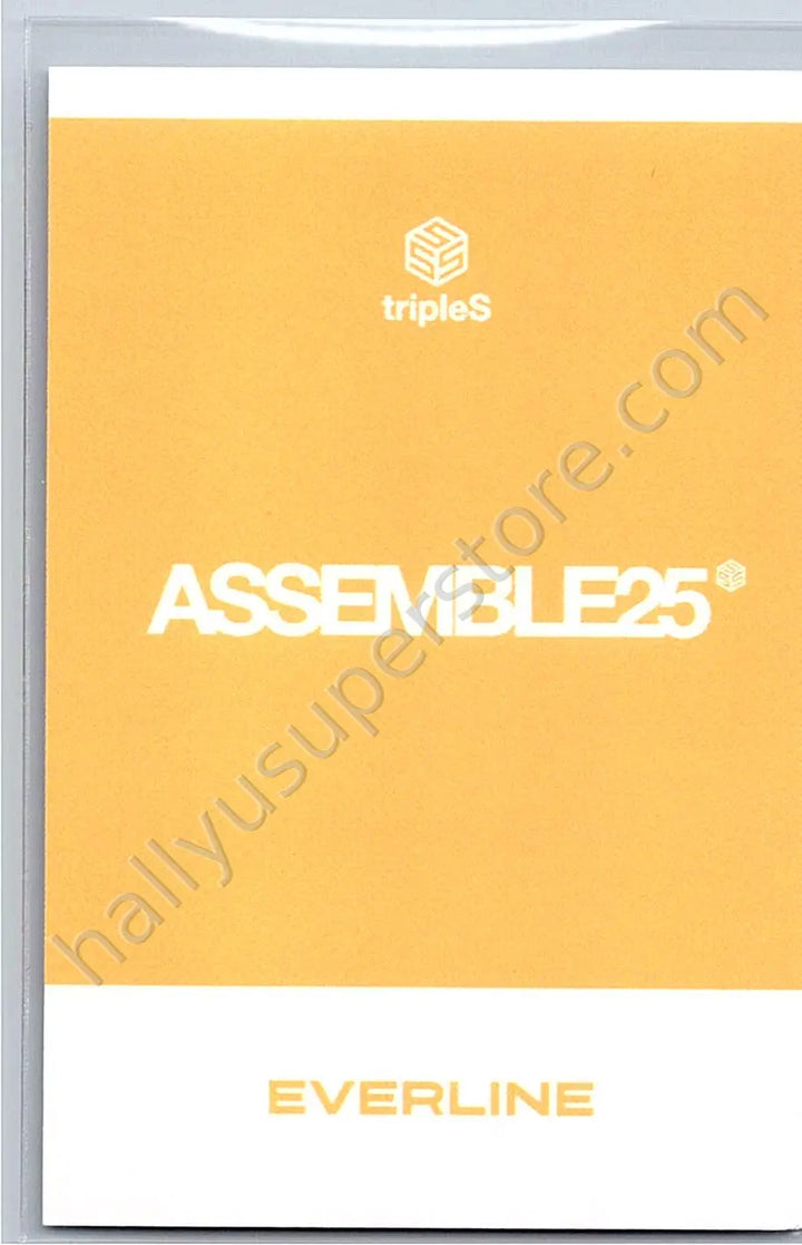 tripleS - Seoyeon - Assemble25 everline fansign polaroid round 2