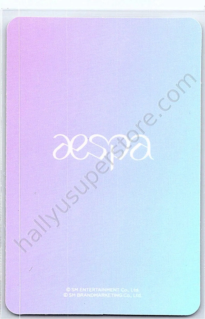 aespa - Karina - Lightsticks (All) lightstick merch photocard round 1 version 1