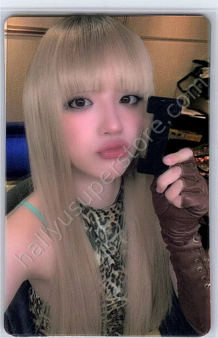 i-dle - Yuqi - (G)I-DLE - Miyeon - I Sway Album weverse pre-order benefit transparent